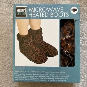 SMART TREND MICROWAVE HEATED BOOTIES LADIES SIZE (9-11) HEAT in 90 seconds
